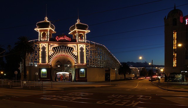 Nearby Luna Park, occasionally home to street prostitutes in St Kilda