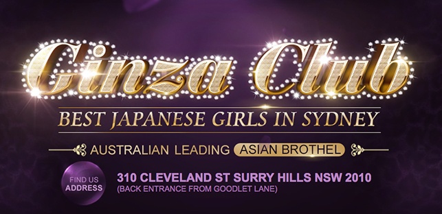 Ginza Club Japanese Brothel in Sydney