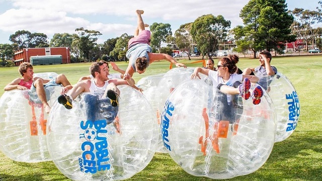 sydney bucks party guide bubble soccer