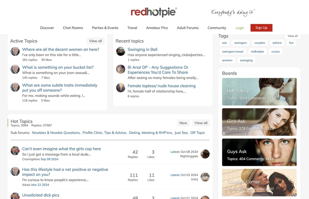 RedHotPie Forum