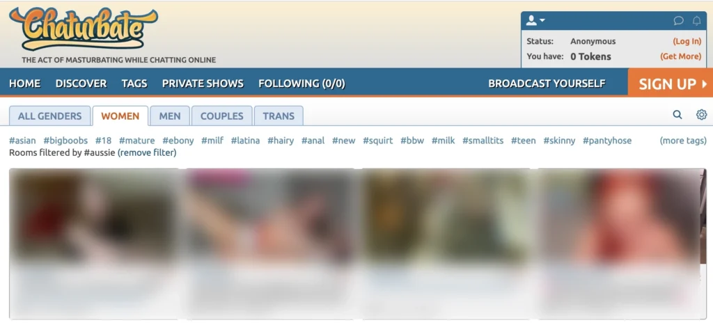 Chaturbate Australia