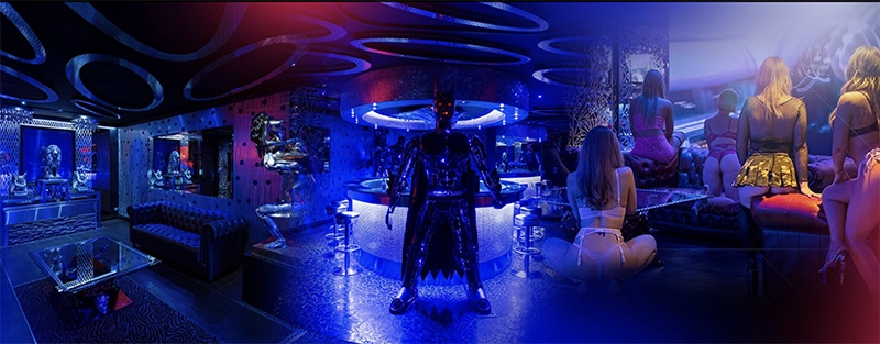 Gotham City's House of Sin lounge