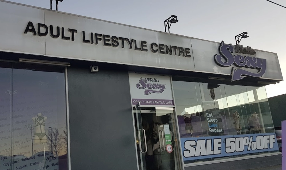 The Hello Sexy adult department store