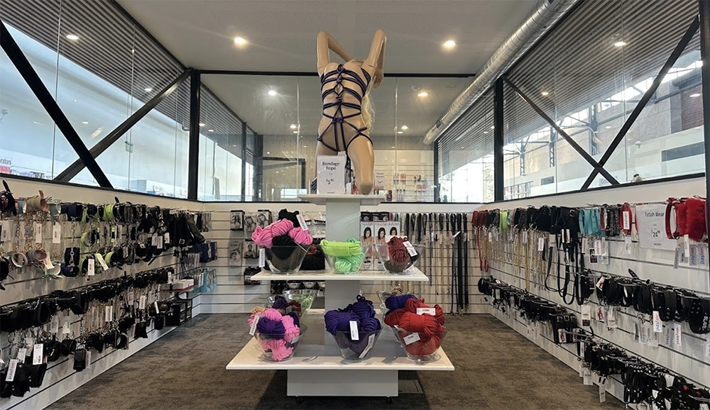 Inside the space-y Sexyland Geelong