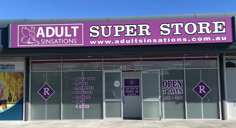 Sinsations Storefront