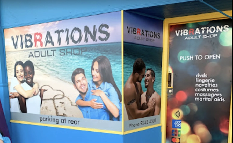 Vibrations adult shop